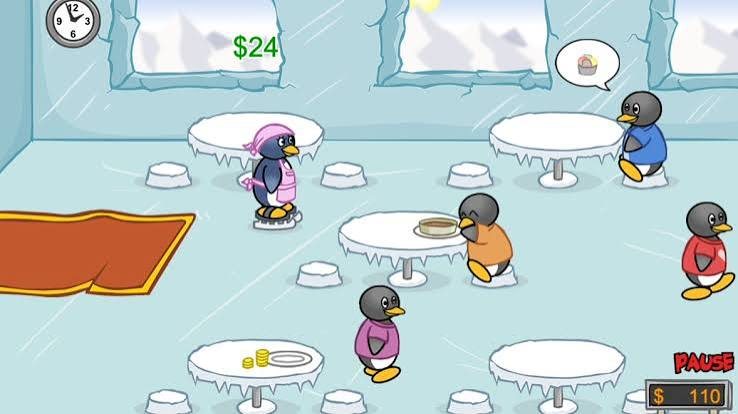 Classic icy restaurant shift